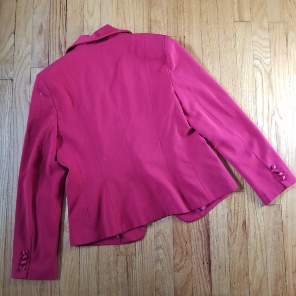 Worthington Dress Blazer Red 8 14 NWOT - Picture 7 of 8